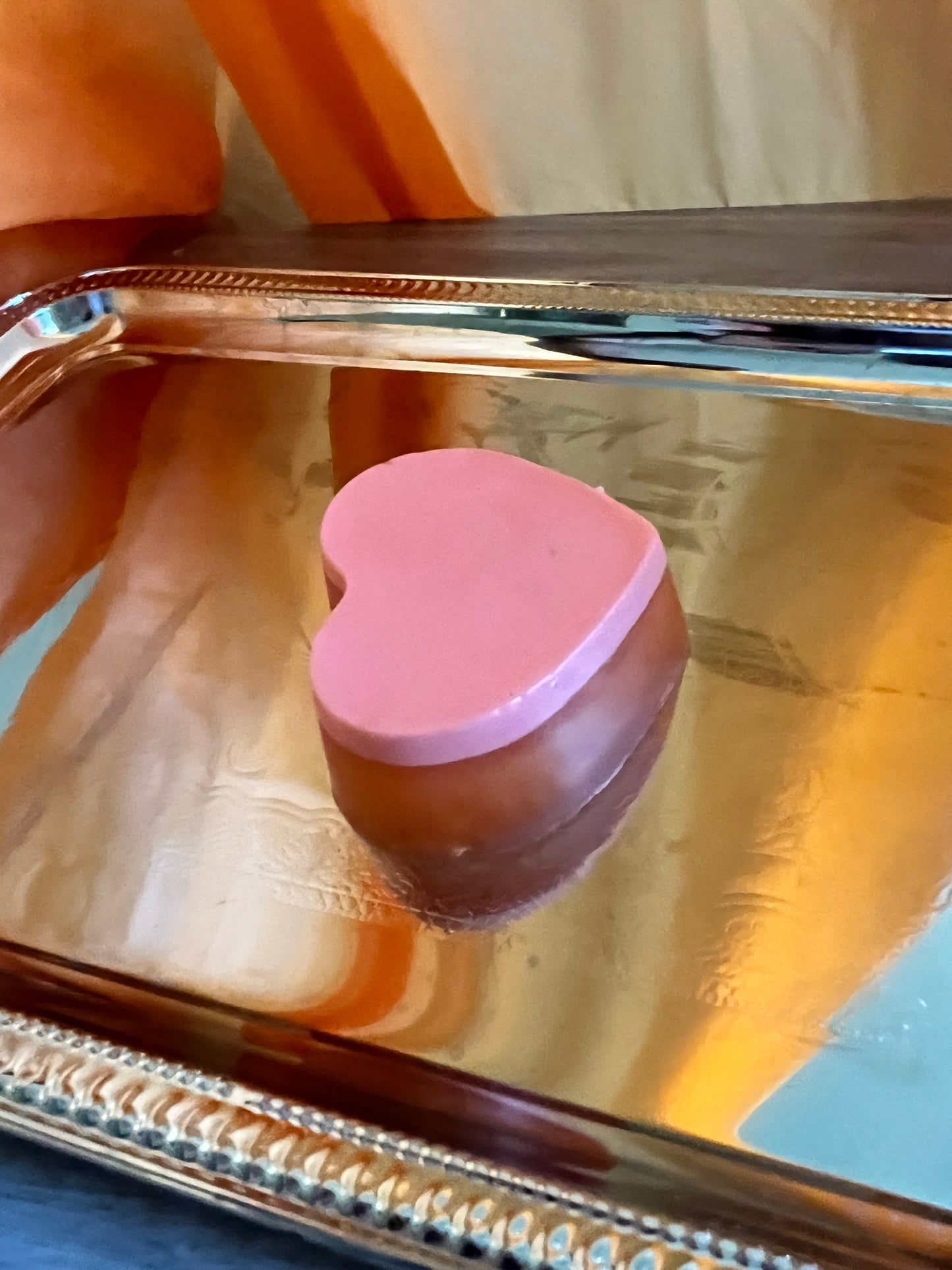 Just peachy! Bar soap